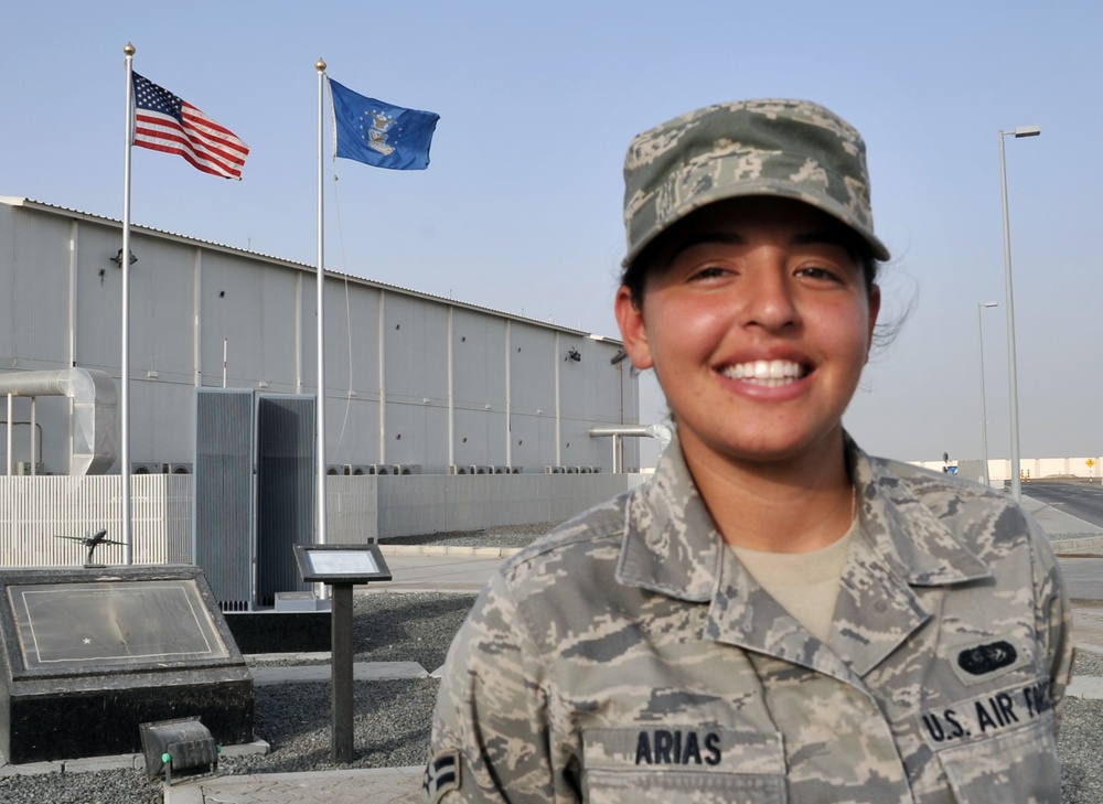 New Jersey Air National Guard Airman, Rutherford Native, Works in Force Support Operations in Southwest Asia