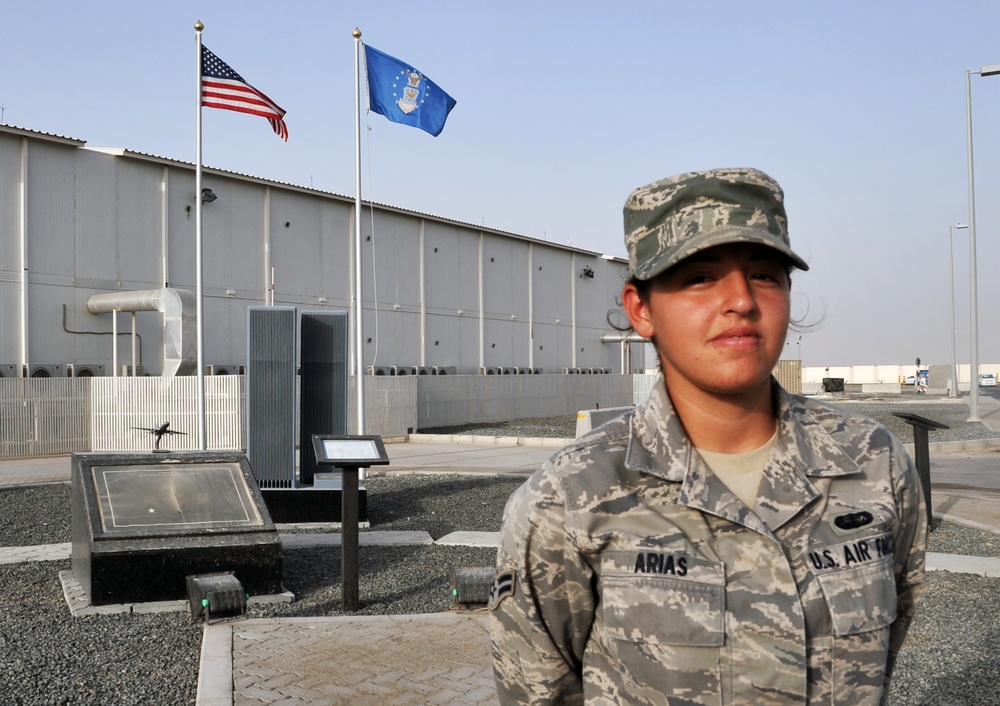 New Jersey Air National Guard Airman, Rutherford Native, Works in Force Support Operations in Southwest Asia