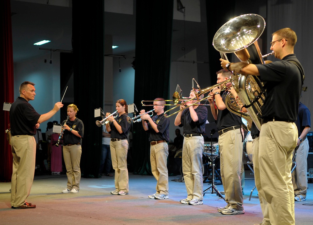 Quy Nhon, U.S. Pacific Fleet band concert