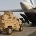 62nd Chemical Company Escorts MRAPS Going Into Afghanistan