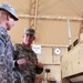 Florida State chief of staff and state command sergeant major visit the 53rd IBCT in Kuwait