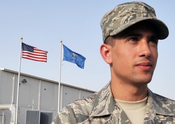 NYPD Blue to the ABU: Deployed New Jersey Guard senior airman speaks of service, sacrifice