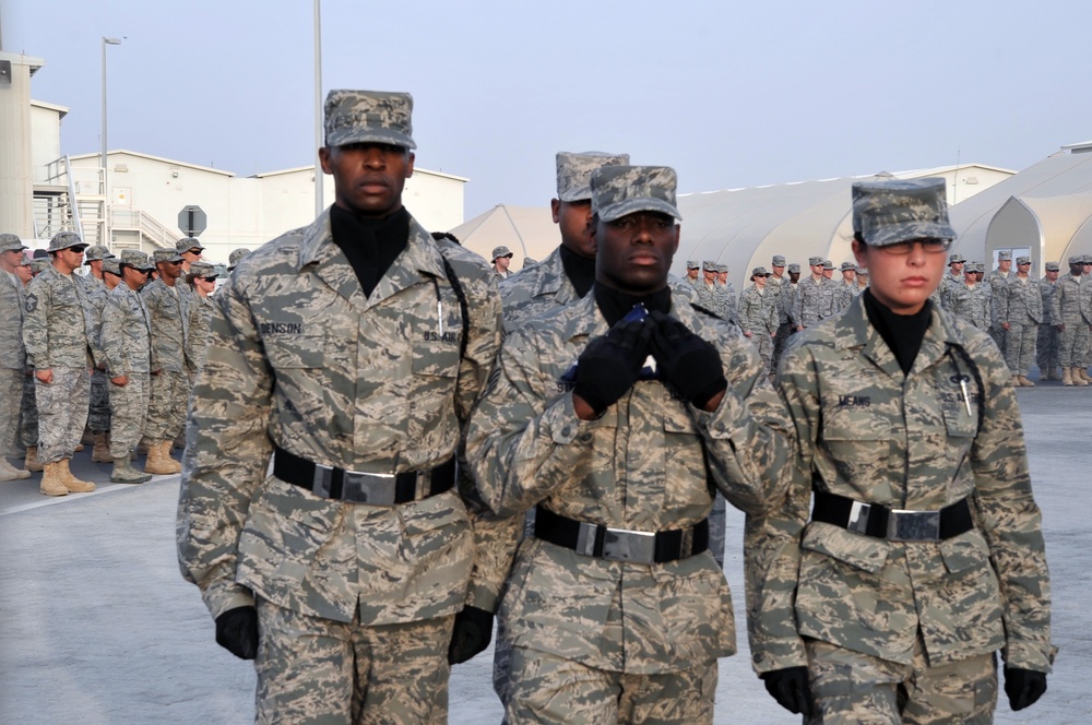 380th Air Expeditionary Wing Observes Memorial Day