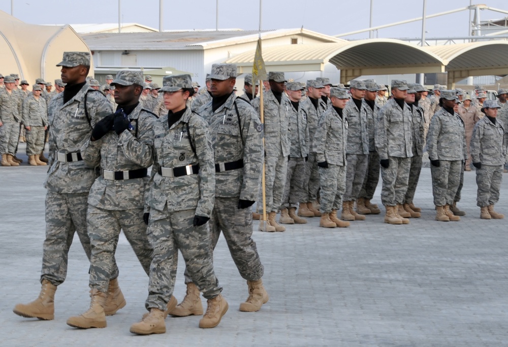 380th Air Expeditionary Wing Observes Memorial Day