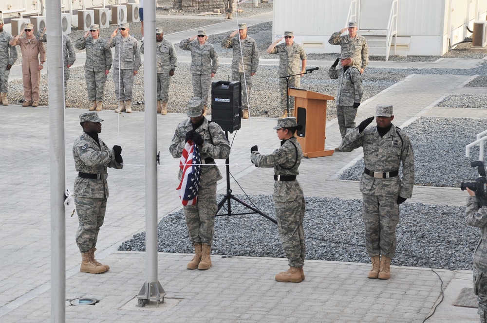 380th Air Expeditionary Wing Observes Memorial Day