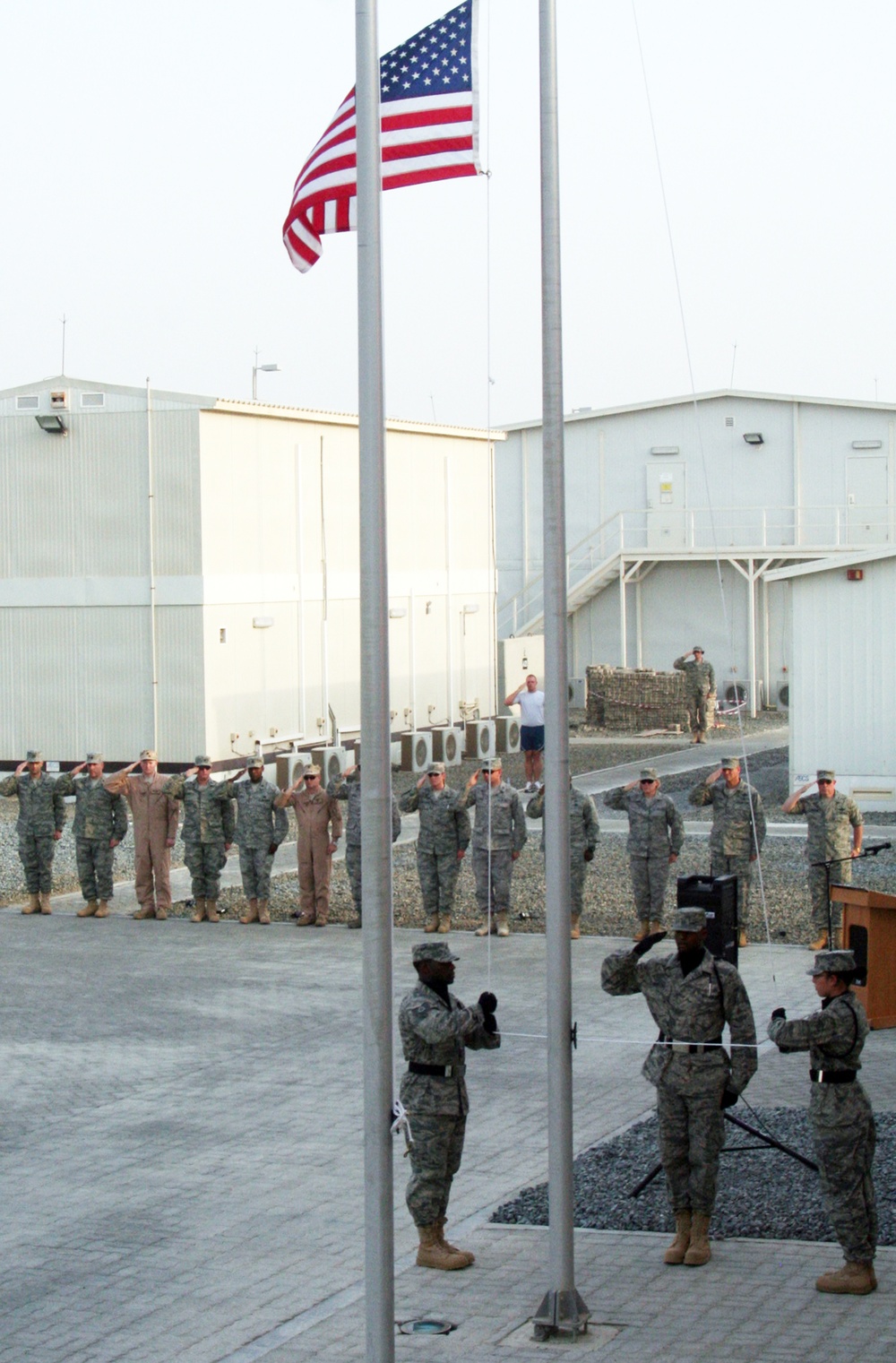 380th Air Expeditionary Wing Observes Memorial Day