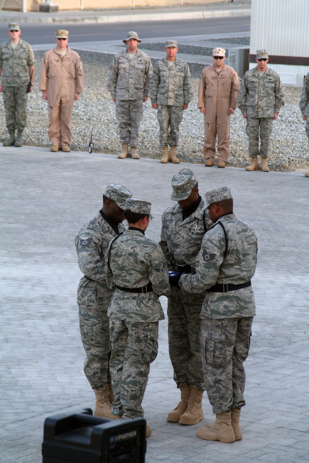 380th Air Expeditionary Wing Observes Memorial Day