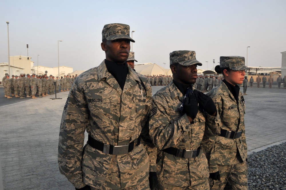 380th Air Expeditionary Wing Observes Memorial Day