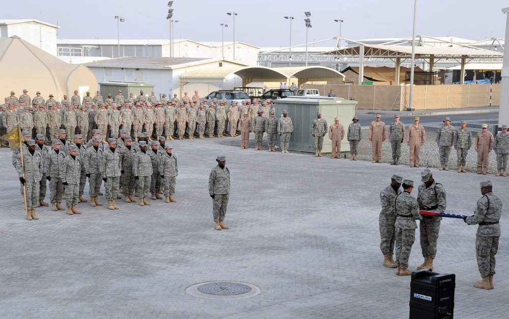 380th Air Expeditionary Wing Observes Memorial Day