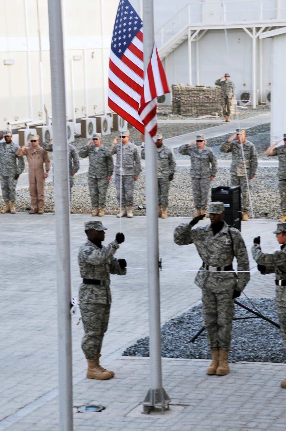 380th Air Expeditionary Wing Observes Memorial Day