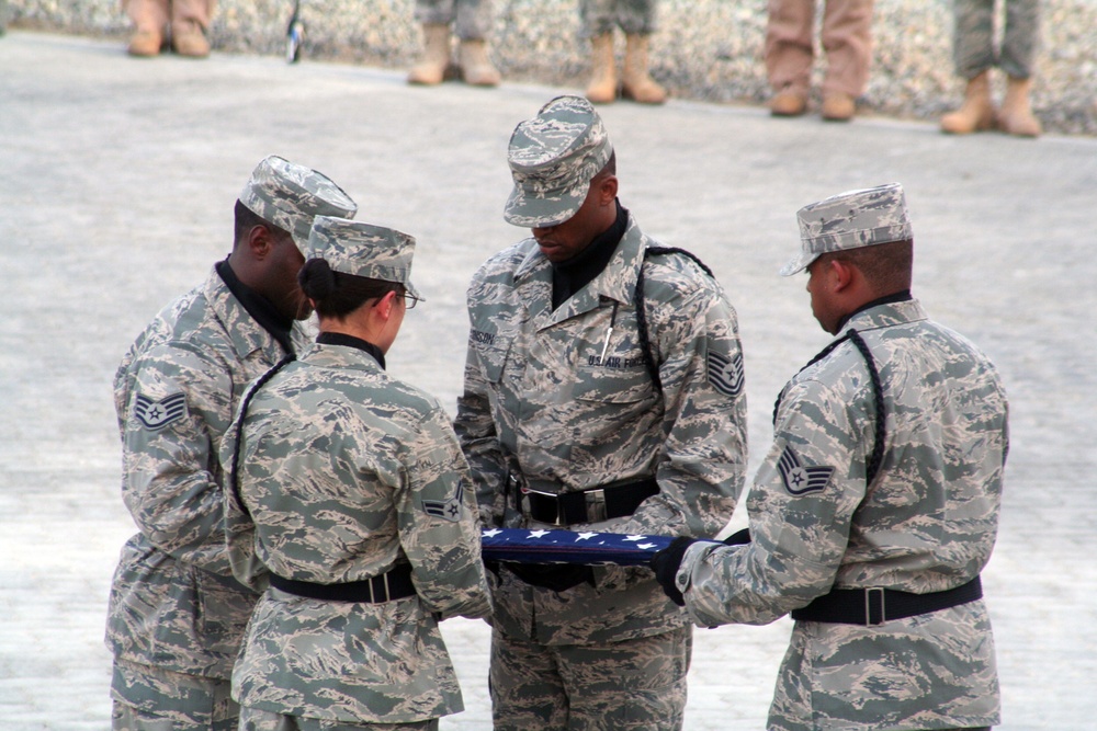 380th Air Expeditionary Wing Observes Memorial Day