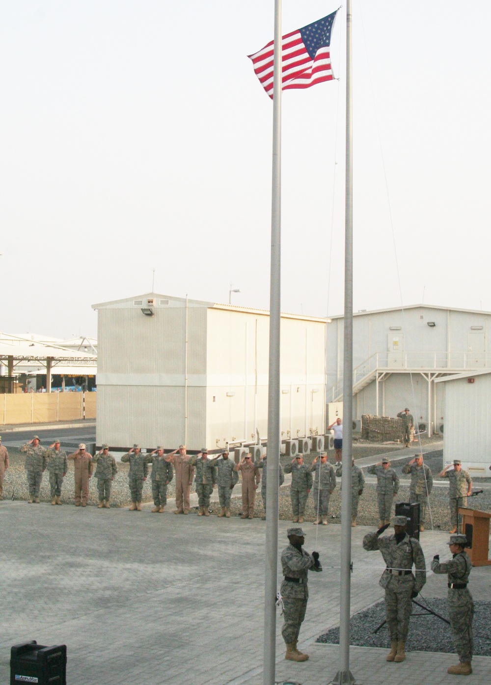 380th Air Expeditionary Wing Observes Memorial Day