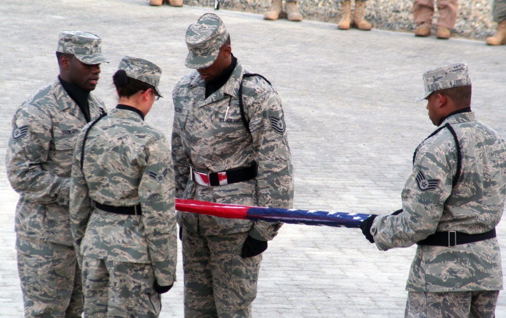 380th Air Expeditionary Wing Observes Memorial Day