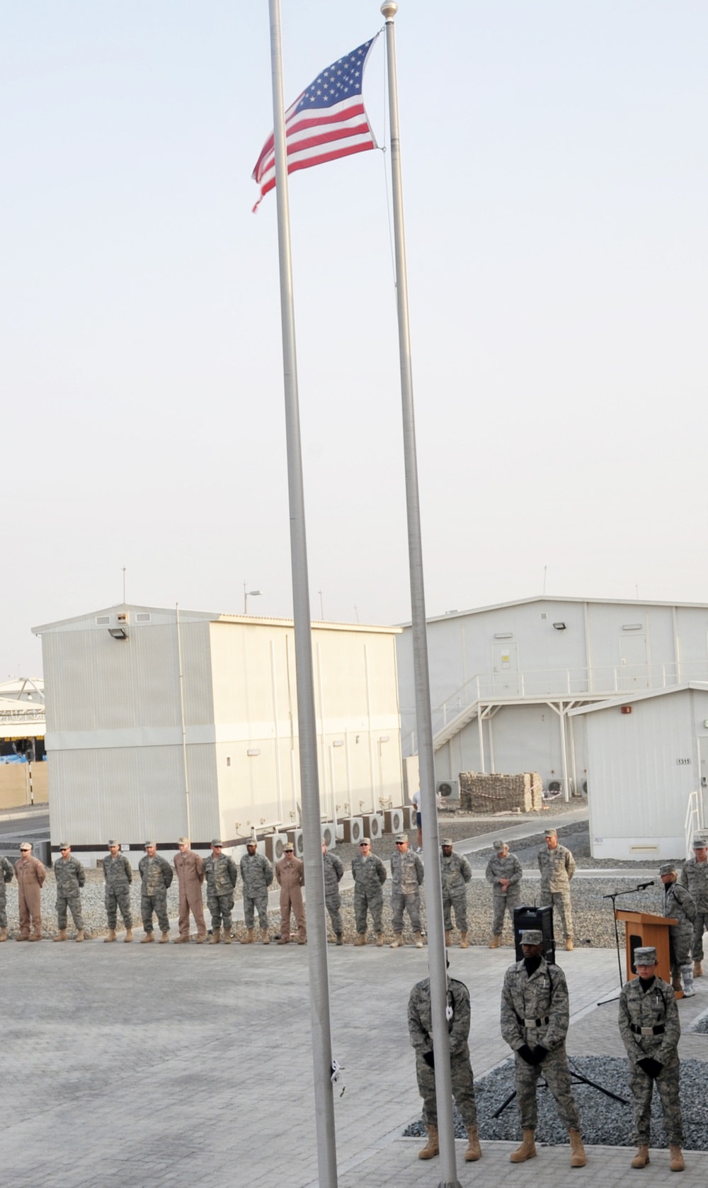 380th Air Expeditionary Wing Observes Memorial Day