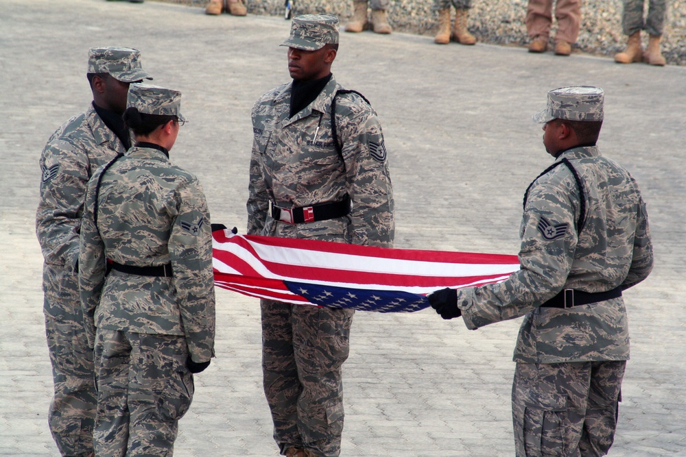 380th Air Expeditionary Wing Observes Memorial Day