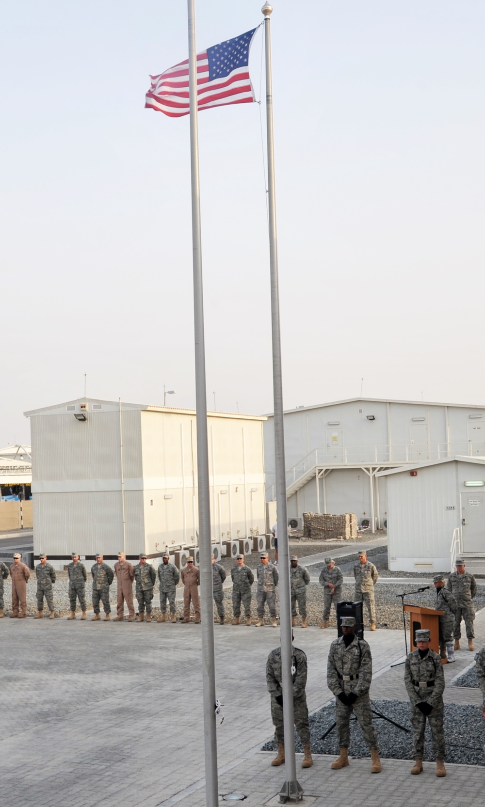 380th Air Expeditionary Wing Observes Memorial Day