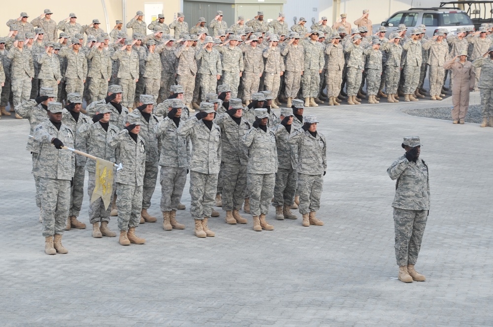 380th Air Expeditionary Wing Observes Memorial Day