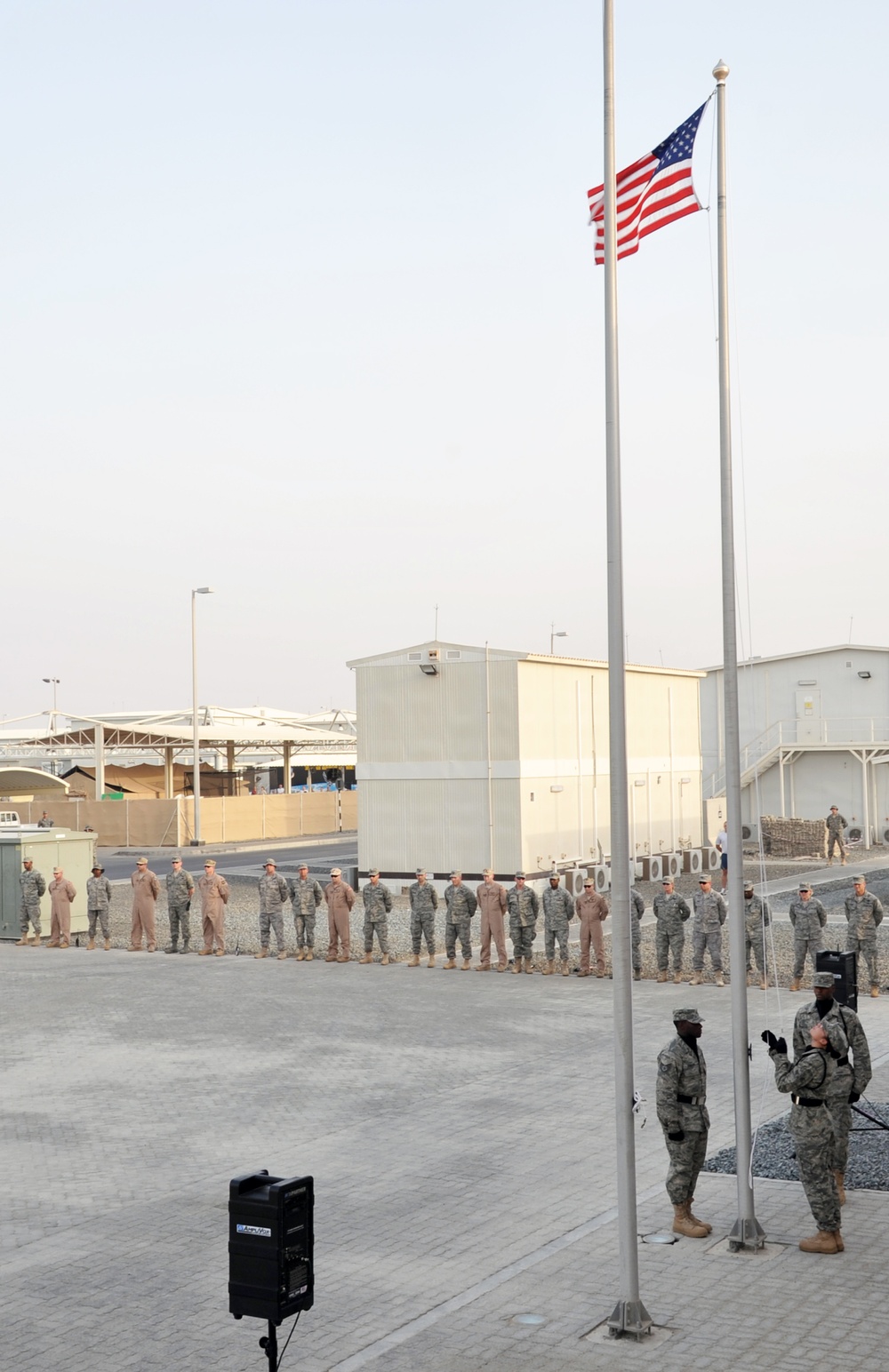 380th Air Expeditionary Wing Observes Memorial Day