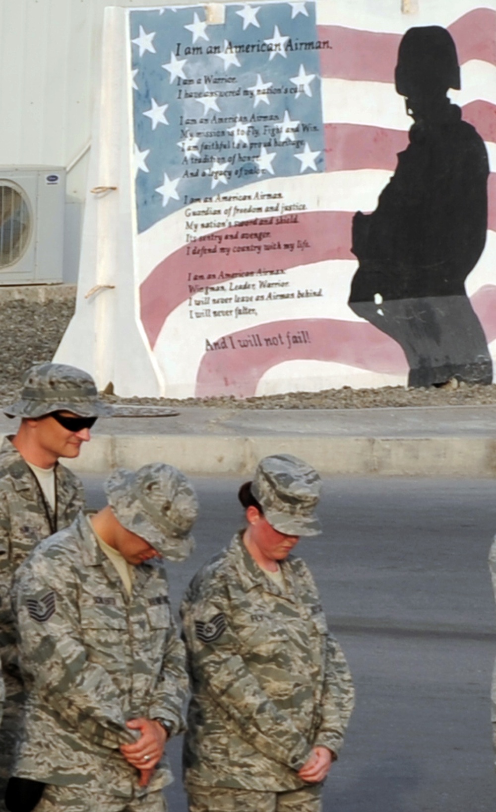 380th Air Expeditionary Wing Observes Memorial Day