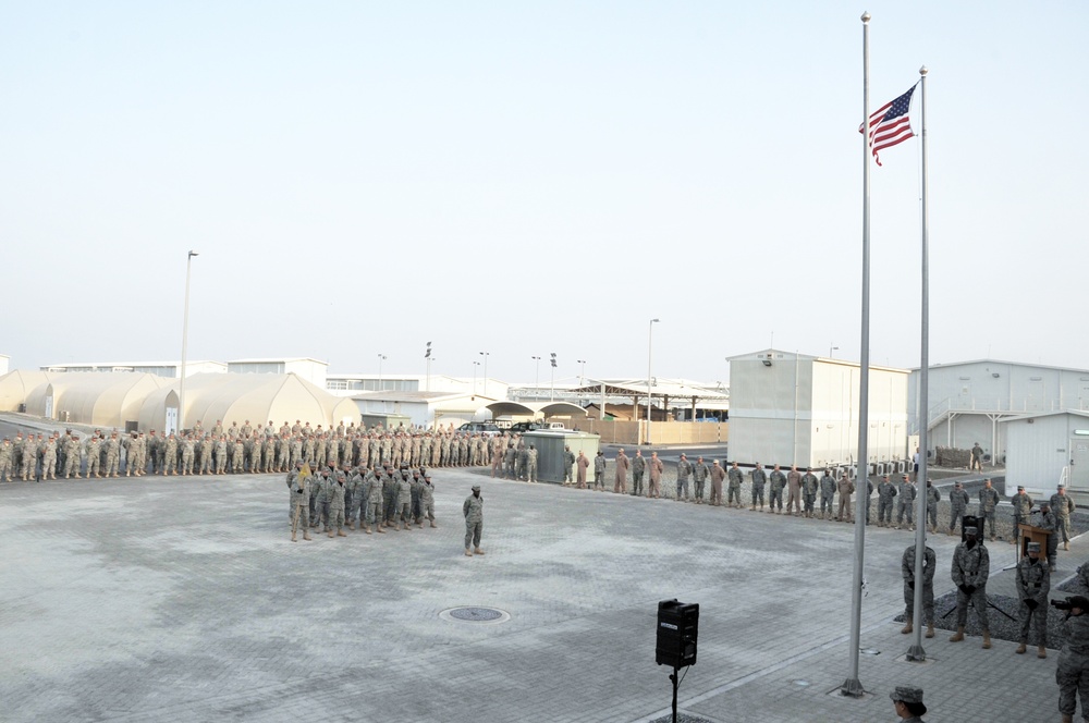 380th Air Expeditionary Wing Observes Memorial Day