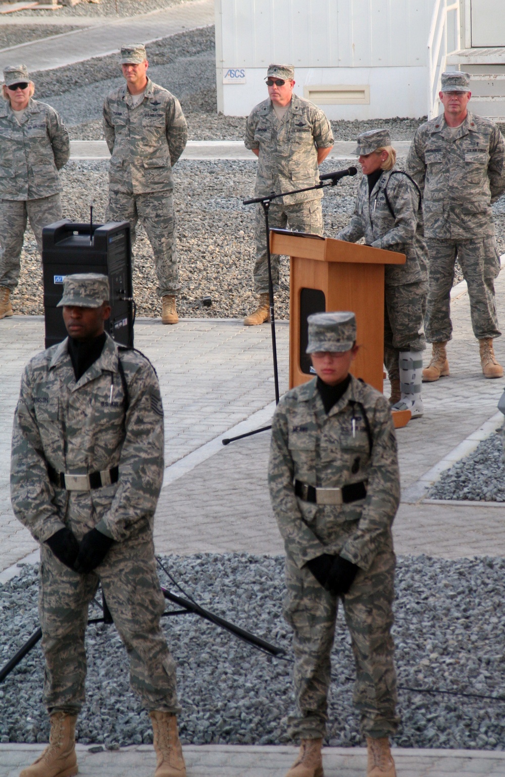 380th Air Expeditionary Wing Observes Memorial Day