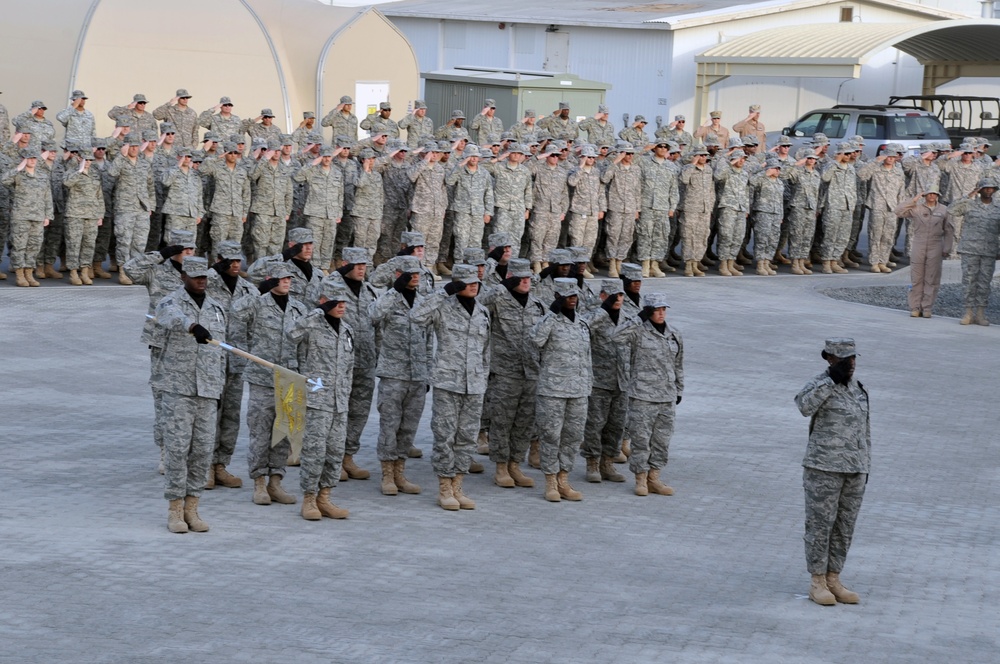 380th Air Expeditionary Wing Observes Memorial Day