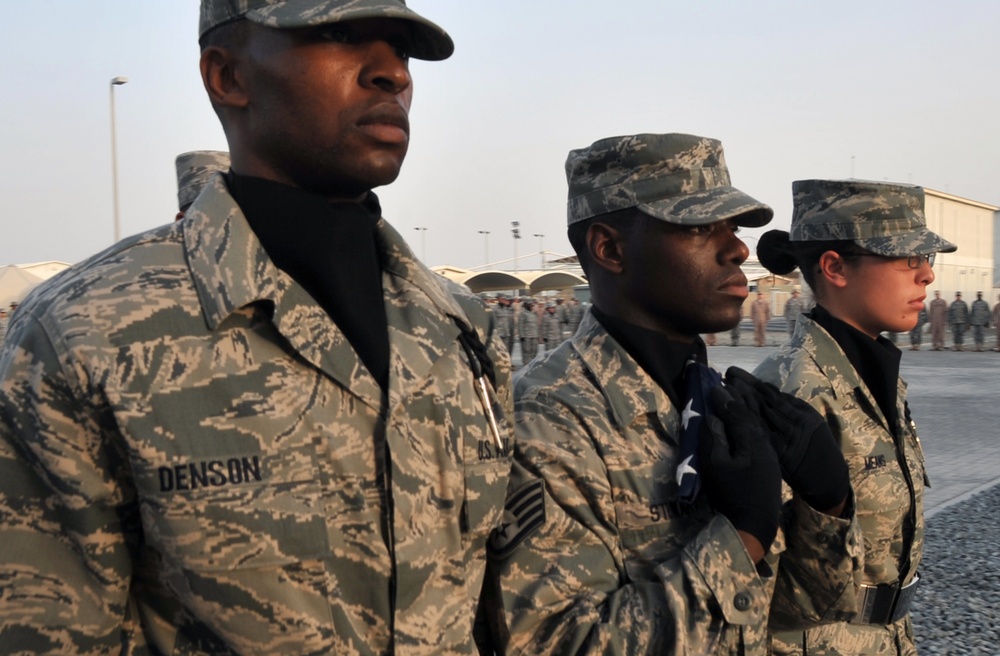 380th Air Expeditionary Wing Observes Memorial Day