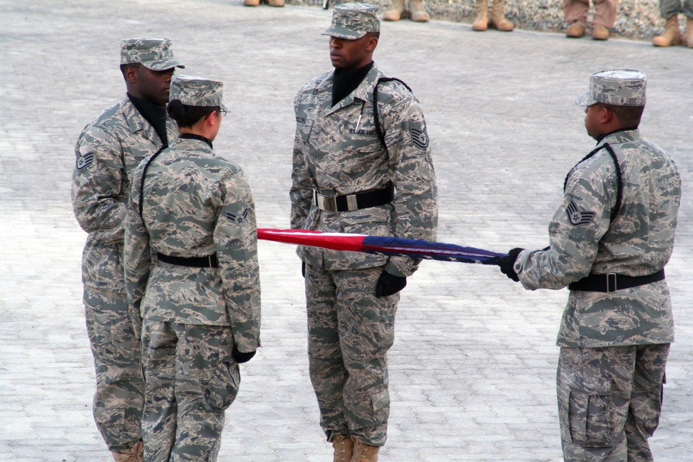 380th Air Expeditionary Wing Observes Memorial Day