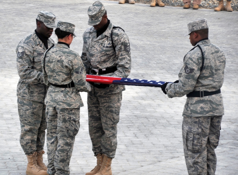 380th Air Expeditionary Wing Observes Memorial Day