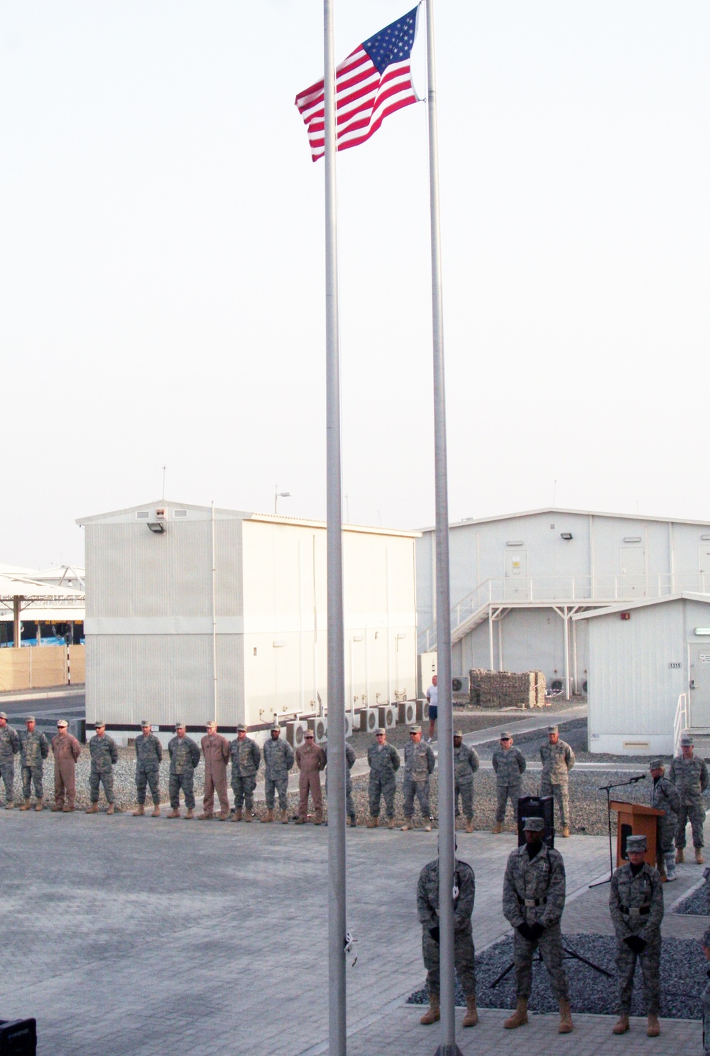 380th Air Expeditionary Wing Observes Memorial Day