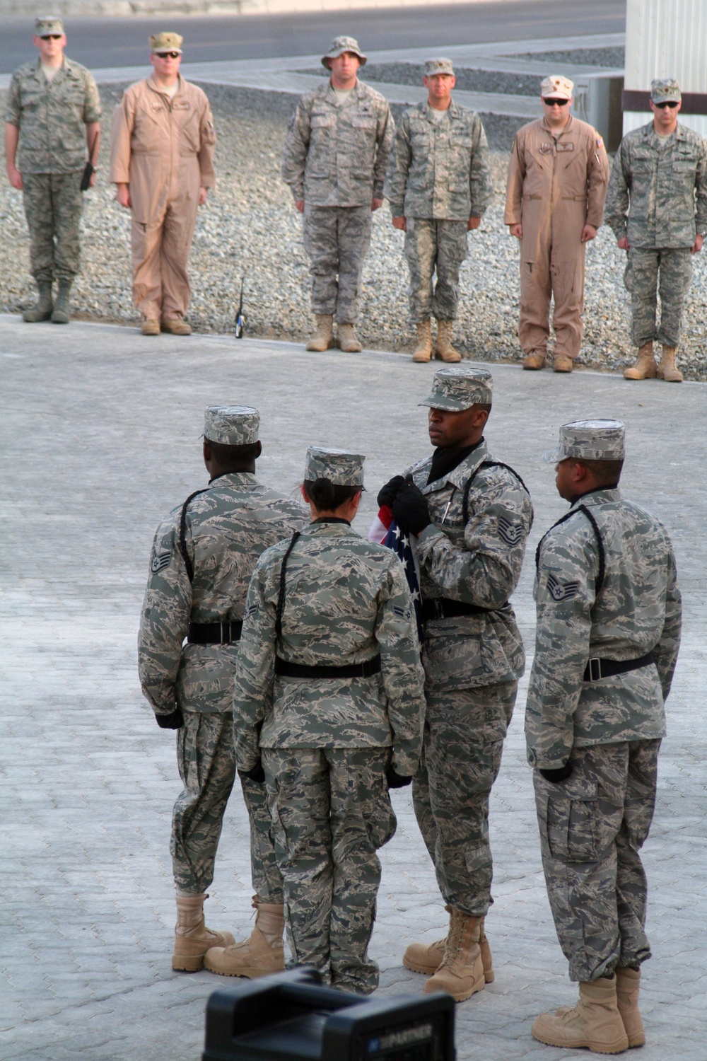 380th Air Expeditionary Wing Observes Memorial Day