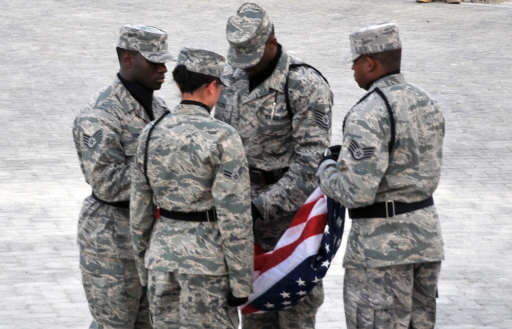 380th Air Expeditionary Wing Observes Memorial Day