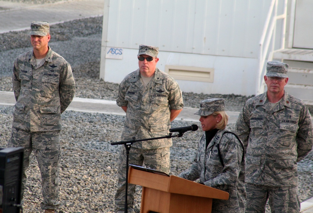 380th Air Expeditionary Wing Observes Memorial Day