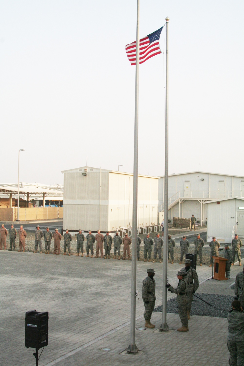 380th Air Expeditionary Wing Observes Memorial Day