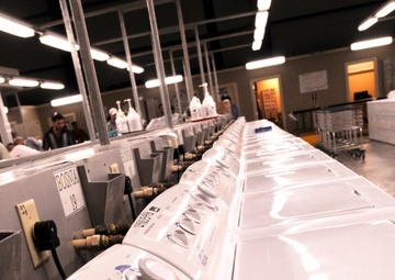 Keeping The IZ Fresh and Clean: KBR Opens New Laundry Facility on Camp Prosperity