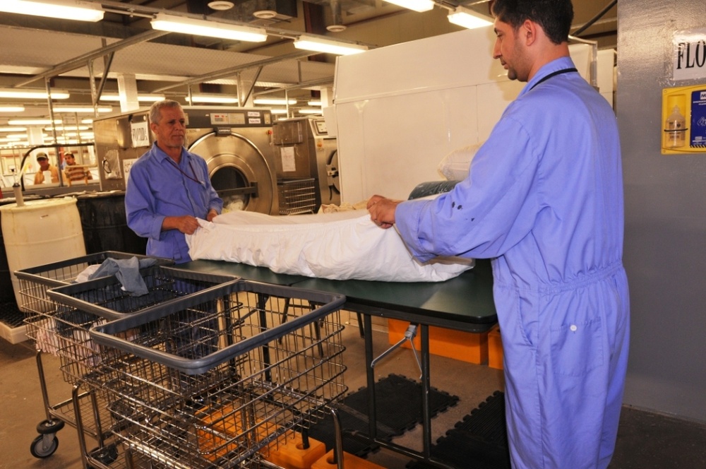 Keeping The IZ Fresh and Clean: KBR Opens New Laundry Facility on Camp Prosperity