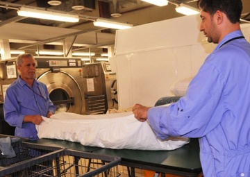 Keeping The IZ Fresh and Clean: KBR Opens New Laundry Facility on Camp Prosperity