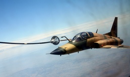 Marine Corps Reserve KC-130 Aircraft Conduct Refueling Missions Over Morocco During AFRICAN LION 2010