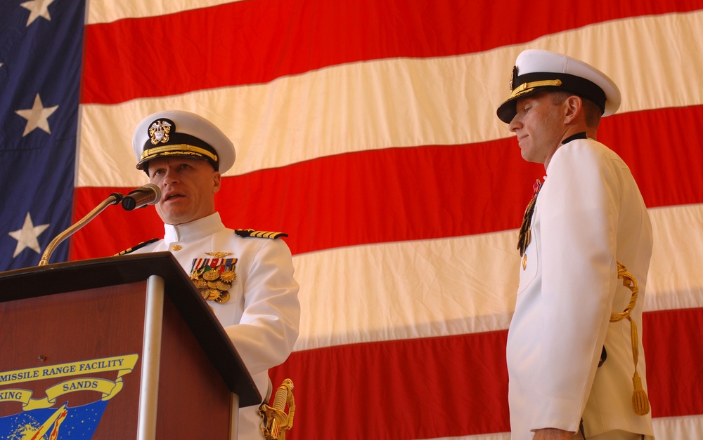 Change of command ceremony