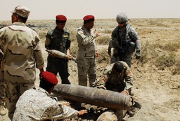 EOD training ends with explosive results