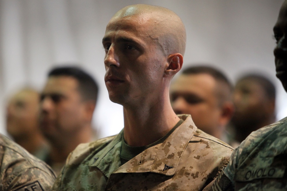 Kosovo-born Marine becomes US citizen in Afghanistan