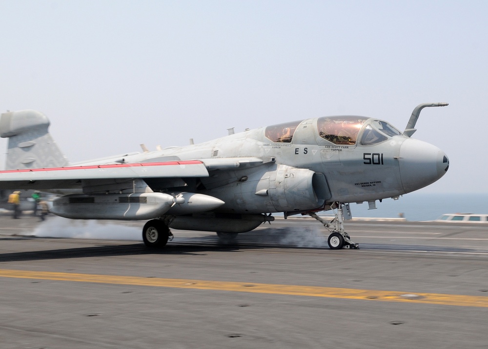 Flight operations continue aboard USS Dwight D. Eisenhower