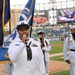 Sailors participate in Chicago White Sox pregame ceremonies
