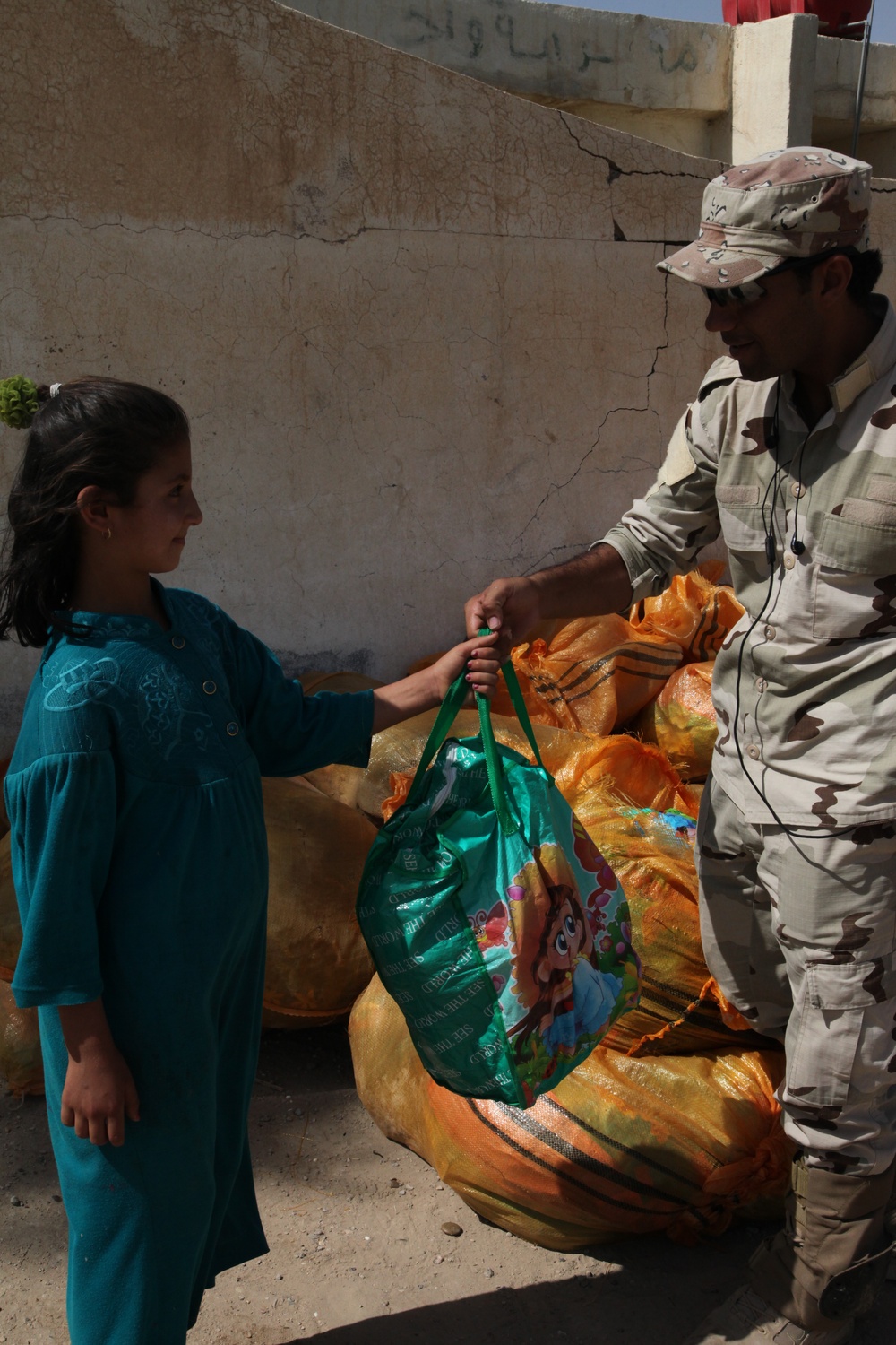 Al Mufarj Aid Drop