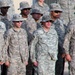 1-7 ADA Soldiers Participate in Deployed Retreat Ceremony in Southwest Asia