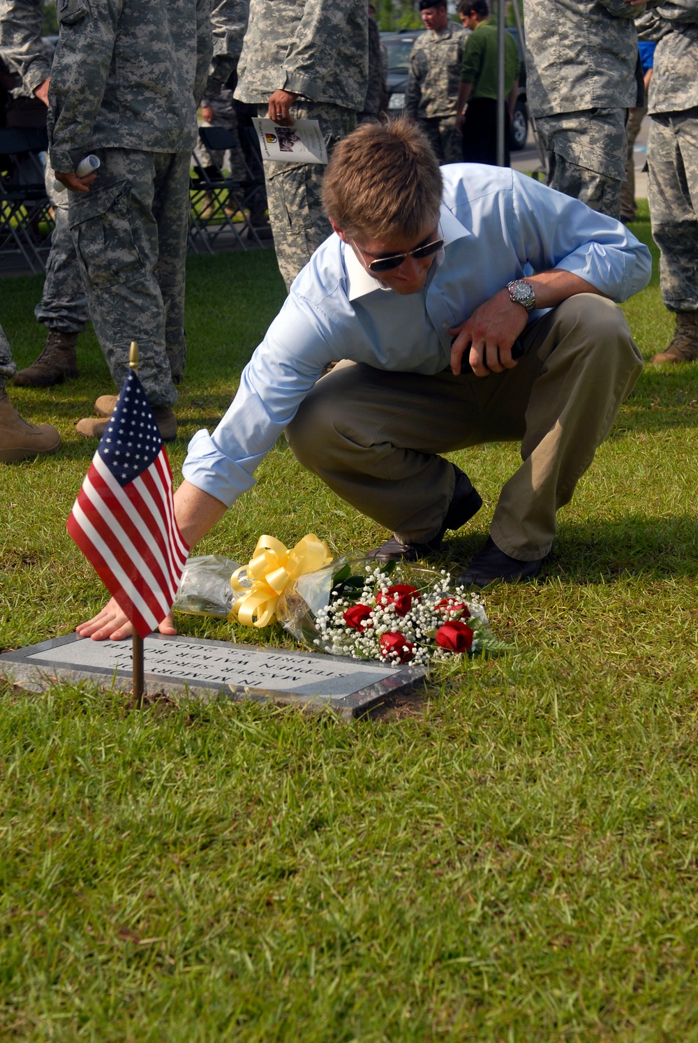 Warrior's Memory Lives On: Stone Dedicated in His Honor