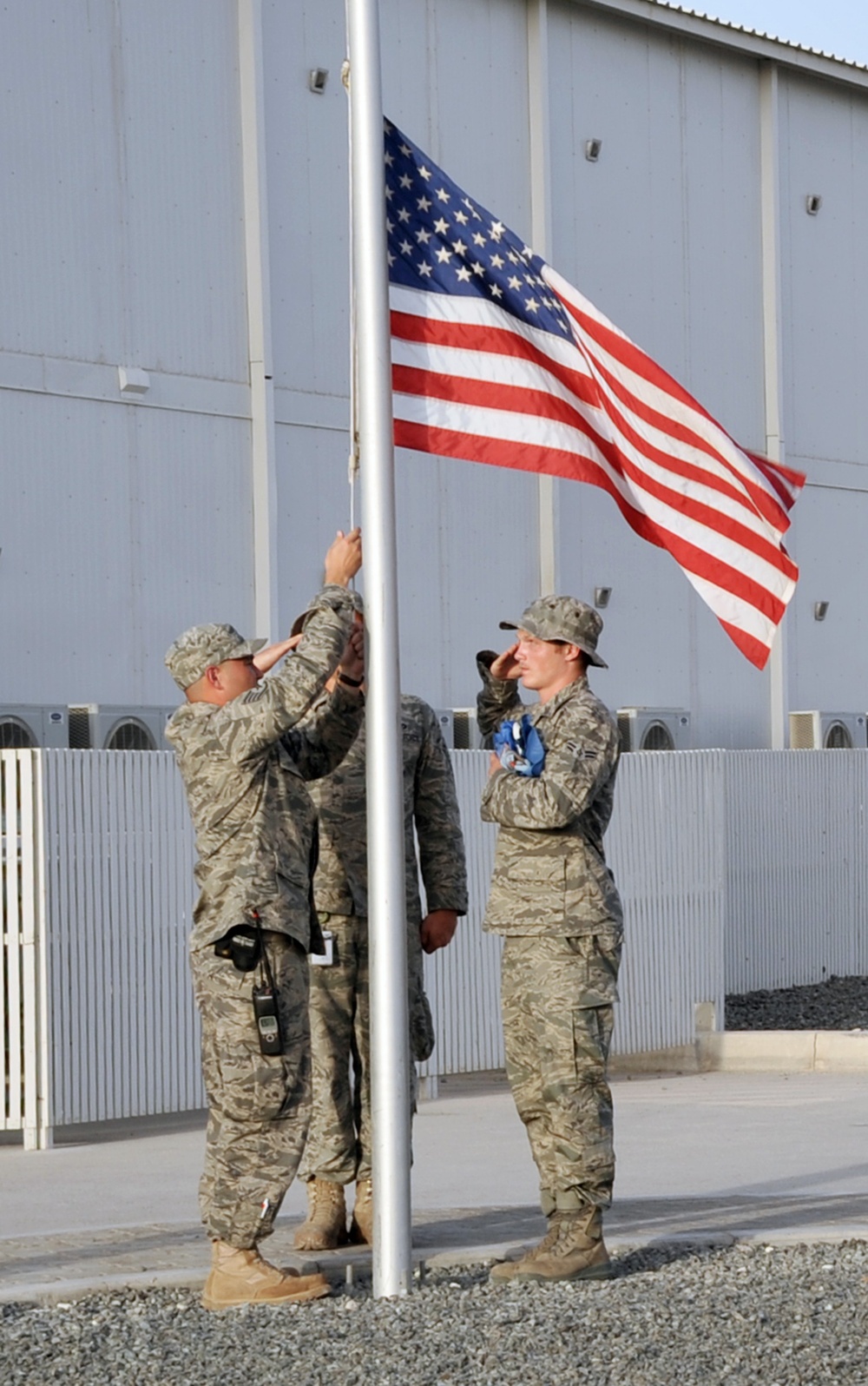 Patriotism Runs True at 380th Air Expeditionary Wing in Southwest Asia