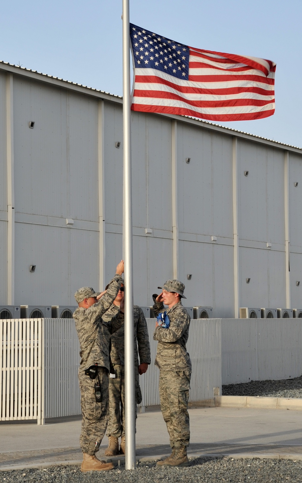 Patriotism Runs True at 380th Air Expeditionary Wing in Southwest Asia