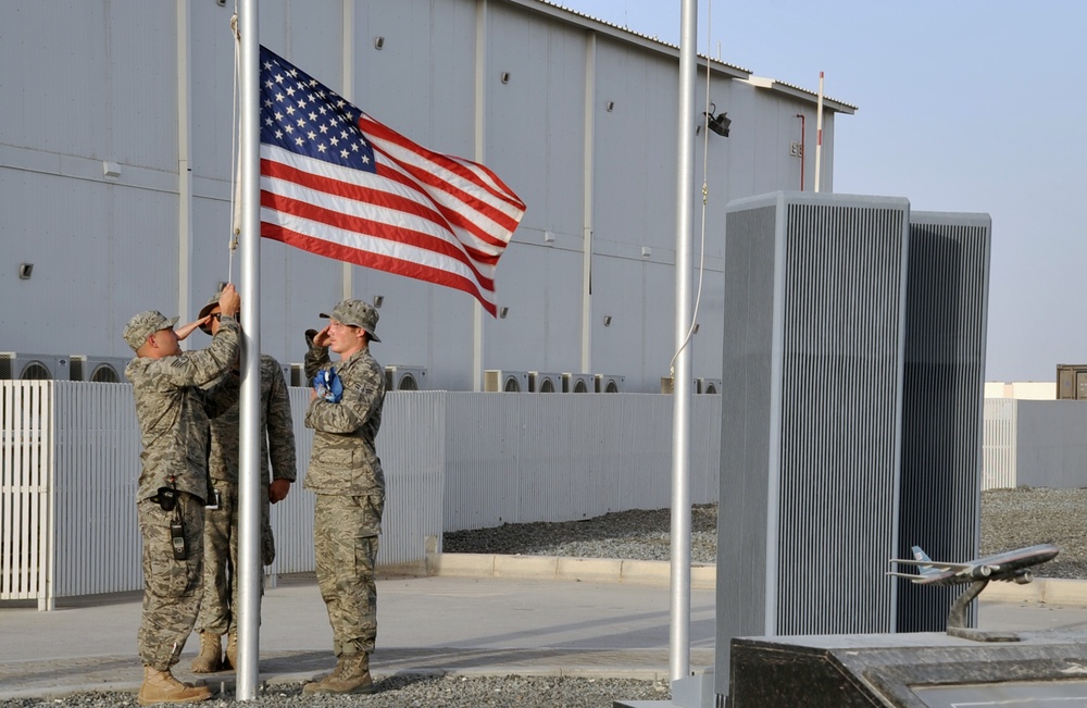 Patriotism Runs True at 380th Air Expeditionary Wing in Southwest Asia