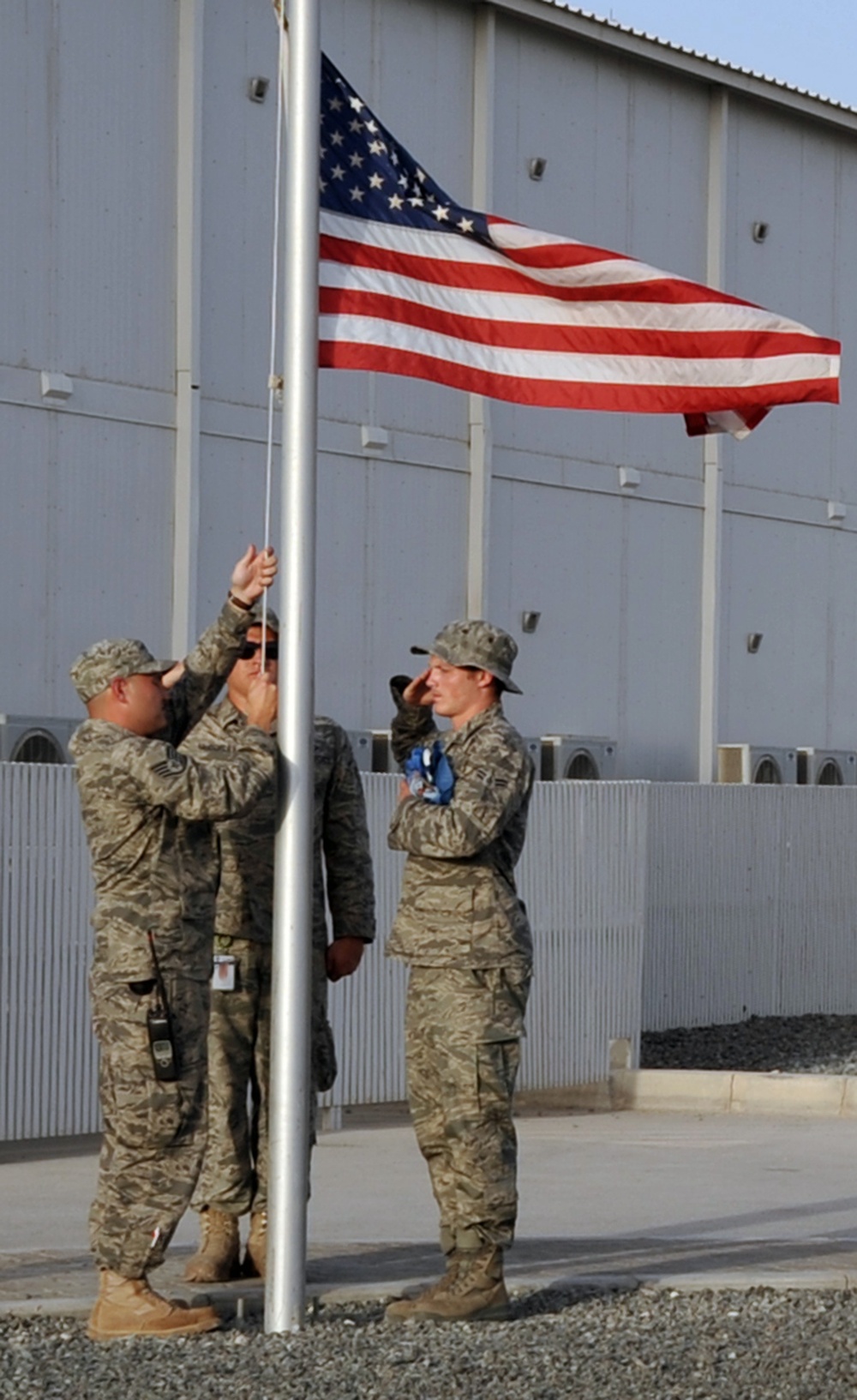 Patriotism Runs True at 380th Air Expeditionary Wing in Southwest Asia